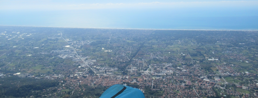 parapendio in toscana